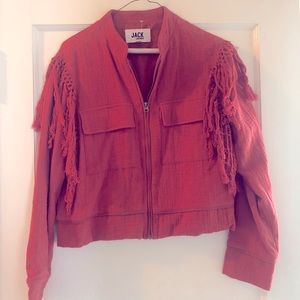 JACK fringe jacket